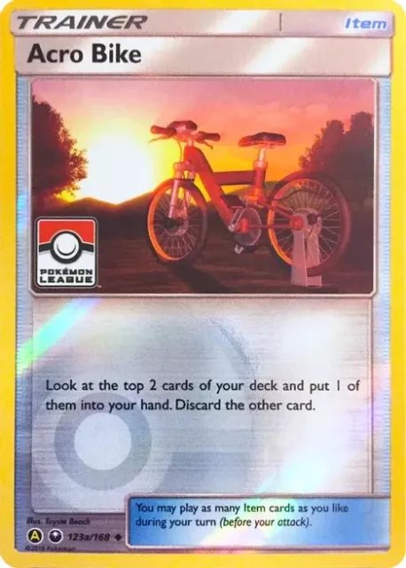 Acro Bike - 123a/168 (Pokemon League) - Pokemon TCG - NM - Reverse Holo