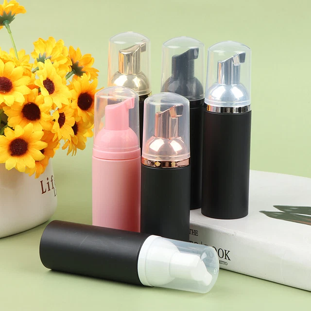 50ML TRAVEL PLASTIC Foam Dispenser Bottle Pump Makeup Hand Liquid Soap