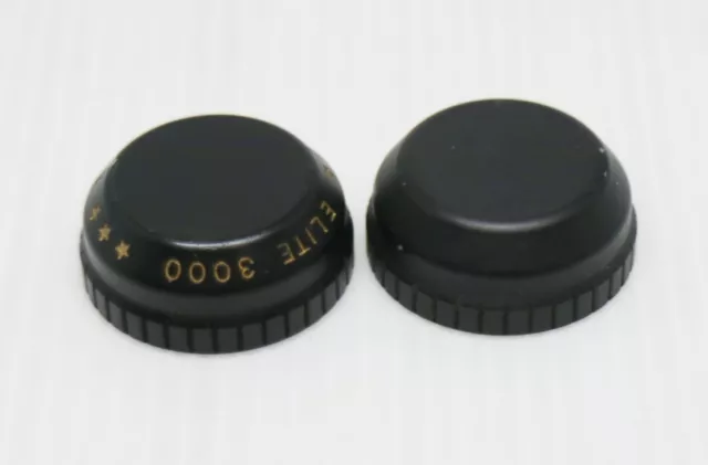 Bushnell Elite 3000 Matte Black Scope Windage & Elevation Turret Caps 23x12x9 mm Bushnell Elite 3000 Matte Black Scope Windage & Elevation Turret Caps 23x12x9 mm