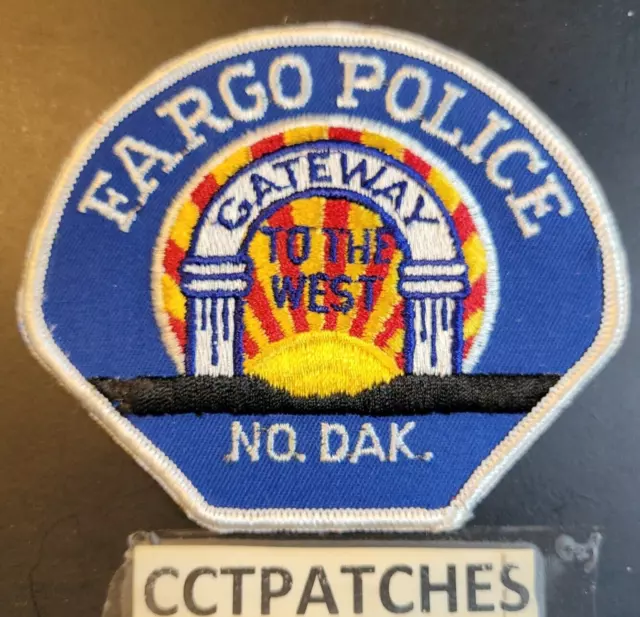 Fargo, North Dakota Police Shoulder Patch Nd