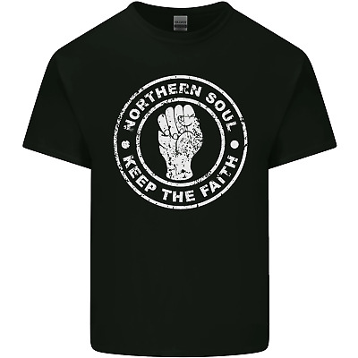 Northern Soul Keeping the Faith Mens Cotton T-Shirt Tee Top