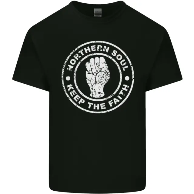 T-shirt da uomo in cotone Northern Soul Keeping the Faith
