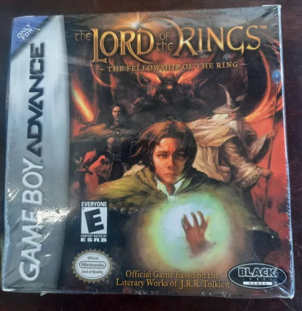 Lord of The Rings Fellowship of The Ring GBA Sealed