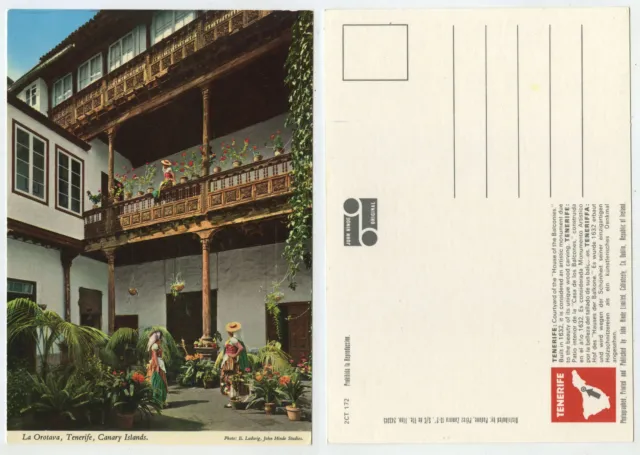 49864 - La Orotava, Tenerife - Casa de los Balcones - alte Ansichtskarte