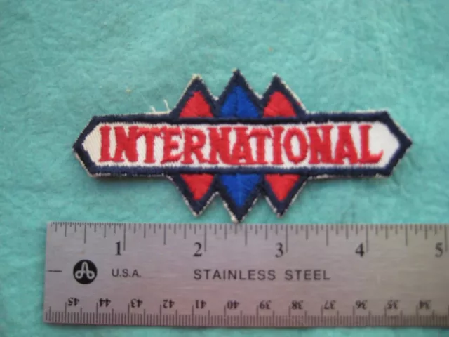 Vintage IH International Scout Trucks Dealer Service Parts Sew On  Patch