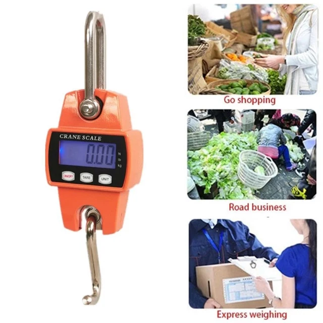 Scala elettronica portatile resistente 300 kg scala gru scala digitale LCD