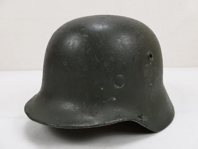 Wehrmacht Stahlhelm M40 NS64 Original mit Helmfutter Gr.57 aus Museumsauflösung