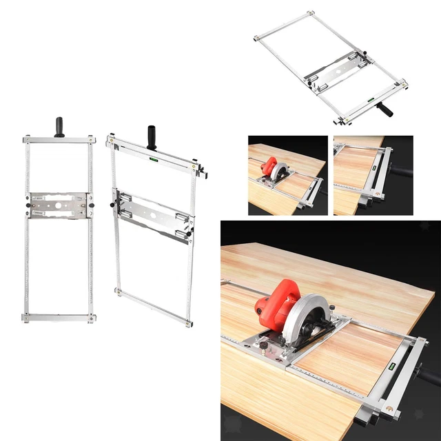 Règle De Bord Réglable Pour Menuisier - Multi-angles 0-70° - Acier Inoxydable Et PP - Graduations Pouces/cm - Précision Haute