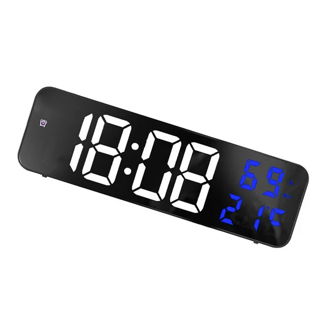 Horloge Murale Design Jante De Voiture Avec éclairage LED Bleu - Réf DMHH35