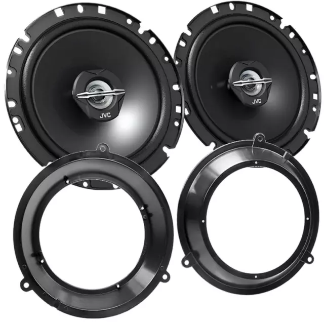 passend für Fiat Panda 10.2003-2012 JVC 1720 Lautsprecher 165mm für Front