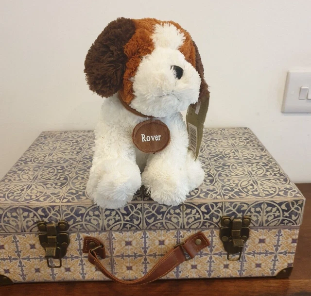 VINTAGE 2001 TESCO Cuddle Me Perfect Pups 'Rover' Puppy Dog Soft Toy