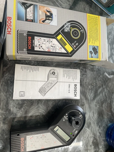 BOSCH DMO 10 Digital Metal Detector New With Batteries Boxed Free ...