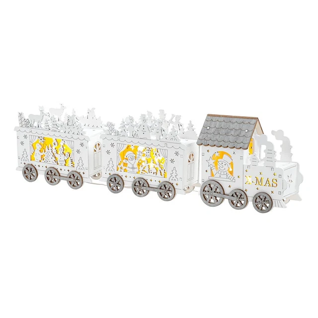 EJ.life ensemble de train de Noël Mignon Noël Train Train Compartiment