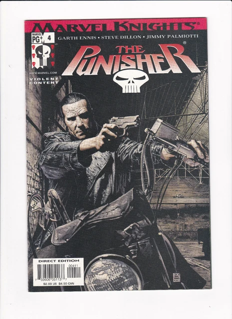 The Punisher #4  - Marvel - 2001 Marvel Knights Garth Ennis