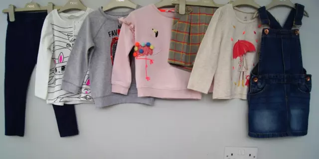 Girls Tops, Leggings, Dress M&S/GAP/Next Bundle Age 3-4 Years