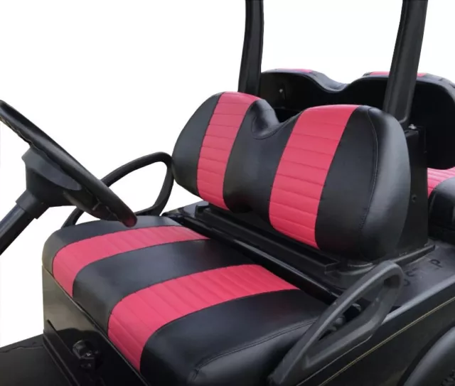Club Car Precedent Golf Cart Seat Cover With Matching Rear Facing Seat Cover