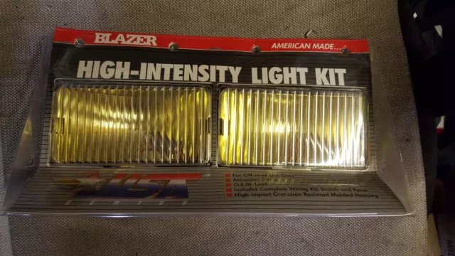Blazer High Intensity Light Kit - Clear Driving & Amber Fog