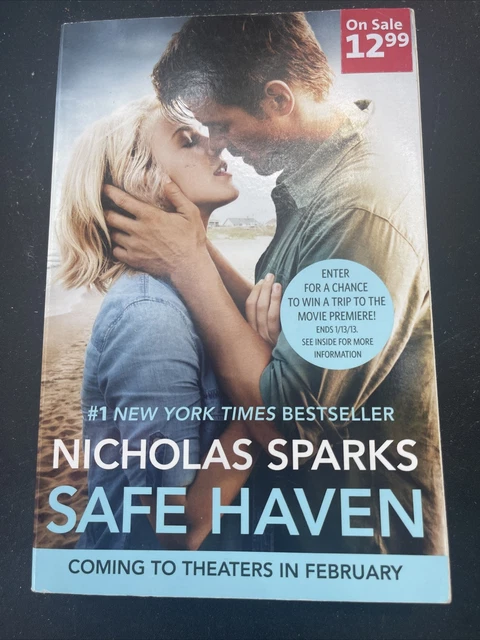 Safe Haven by Nicholas Sparks (2012, Trade Paperback, Movie Tie-In,Media tie-in)