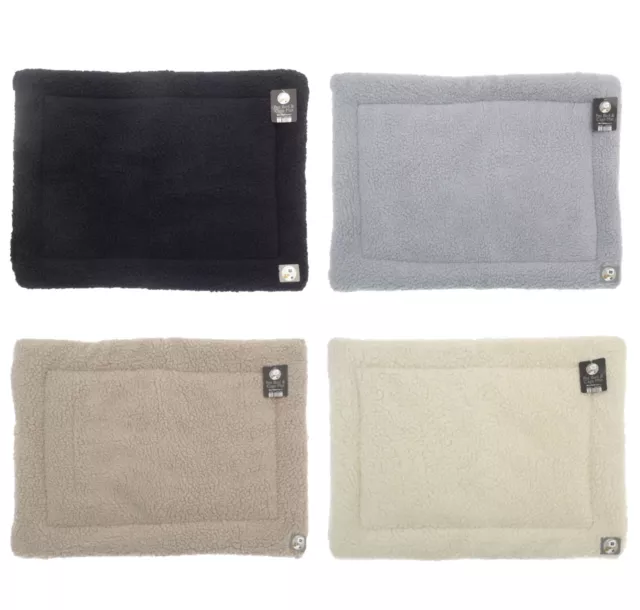 Pet Bed Cage Mats Plush Synthetic Sheepskin Various Sizes and Colours Lambswool