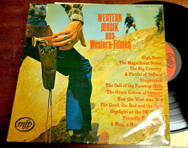 Geoff Love Orchestra - Western Musik Western musica Film LP GER 1969 VINILE EX+