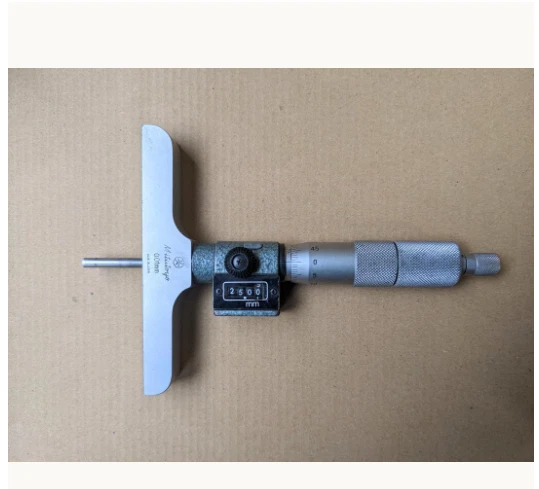 Mitutoyo Counting Depth Micrometer 0 25mm
