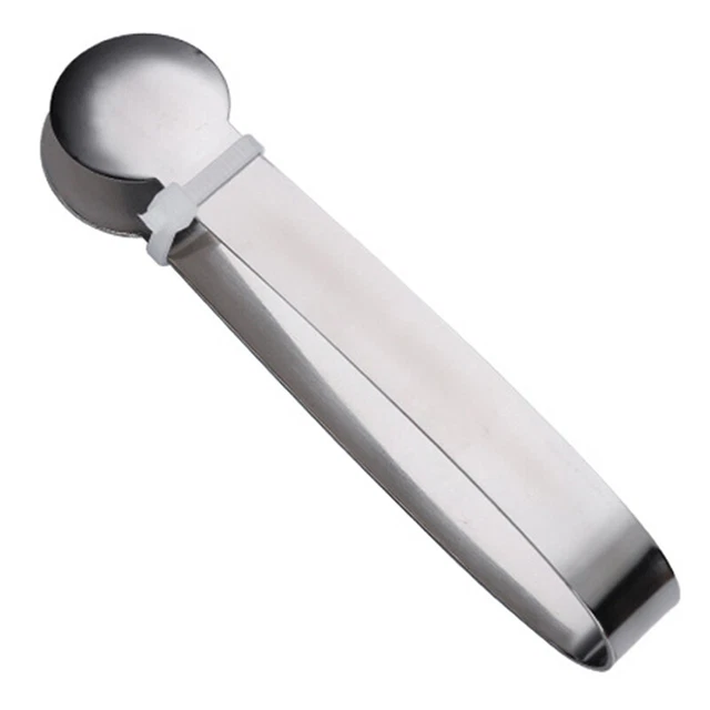 Clip zucchero caffè morsetto acciaio inox pinza pinza zucchero clip cubetto di ghiaccio tè Cl-qi -H7