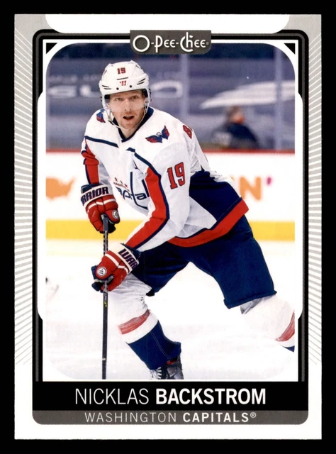 2021-22 O-Pee-Chee Hockey #45 Nicklas Backstrom - Washington Capitals