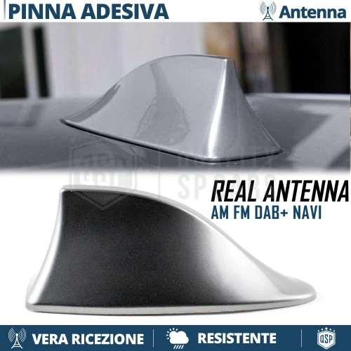 Auto Antenna Pinna Di Squalo Per Fiat Freemont Doblo 695 FCC4 Road Trip, Antenne Segnale Radio Tetto Esterno Auto Accessori,Black - Foto 3