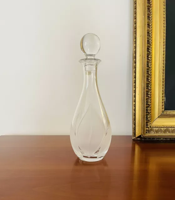 Magnifique Carafe à décanter en Cristal Marque JG Durand 2