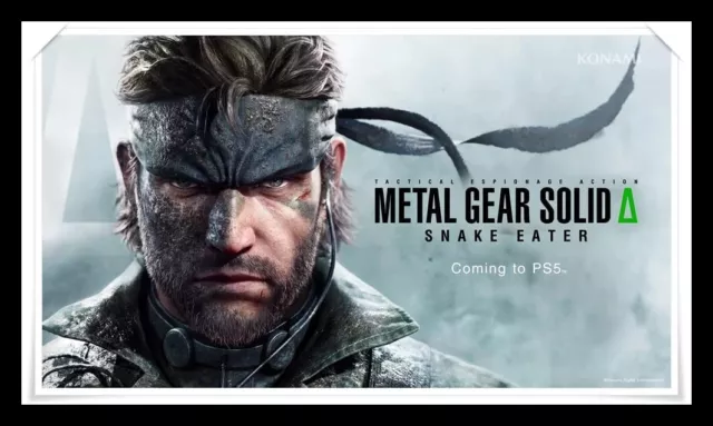 METAL GEAR SOLID DELTA - Poster A4 (Senza Cornice) - Artwork PS5 XBOX PC - 002