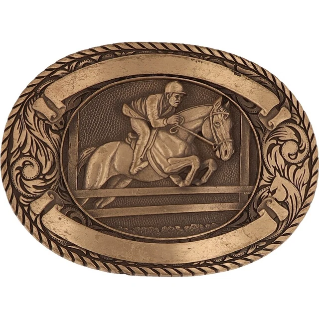 Horse racing deals belt buckle