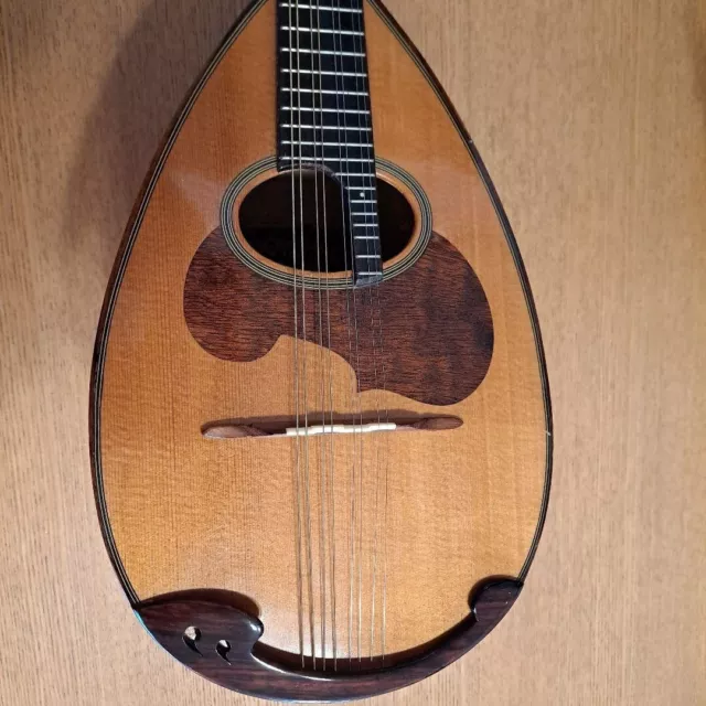 Suzuki mandolin M-30 Brown Bowl Back String Instrument w/ Hard Case [GOOD] Japan