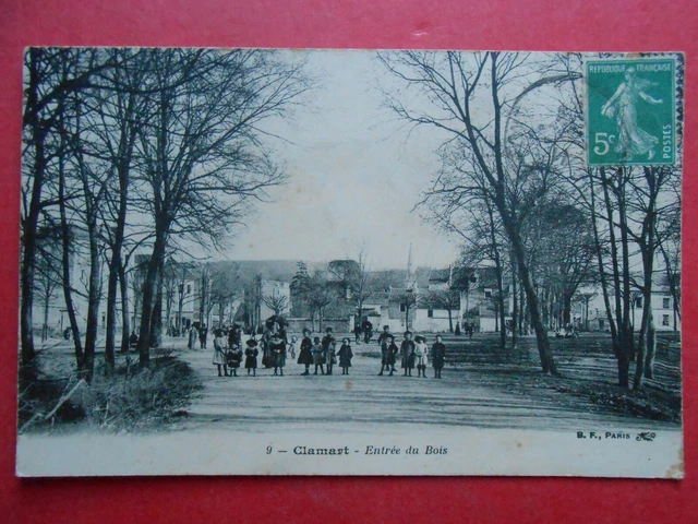 CLAMART   :   L'Entrée du Bois.........VO.1911.