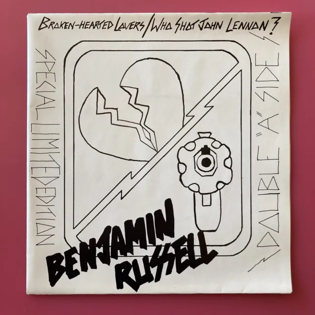 Benjamin Russell ‎– Broken-Hearted Lover / Who Shot John Lennon? 7" 45 Punk KBD