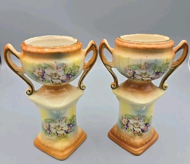 【CZECHOSLOVAKALEAD 】花瓶 CZECHOSLOVAKALEAD 】花瓶 Amazing Rare Czech Porcelain Vase