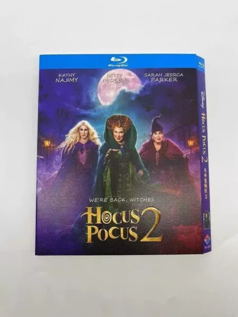 Hocus Pocus 2 (2022) Bluray HD Movie Brand New All Region 1 Disc