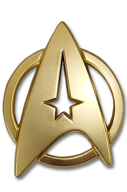 FanSets Star Trek The Motion Picture Command Chest Insignia Logo Magnetic Pin