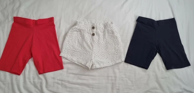 Girl's Age 8 Summer Clothes Bundle Leggings Shorts Tops Playsuit Dress Jumper 3