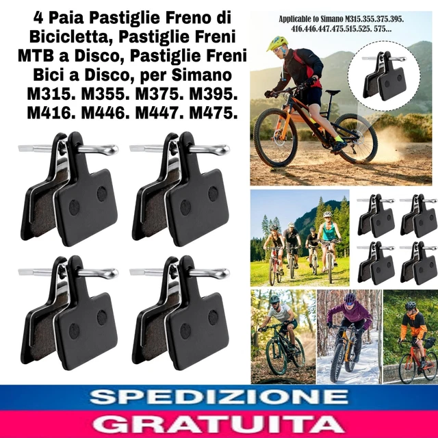 Cerchioni Bici Mtb Pastiglie Freni Posteriori Paia Pastiglie