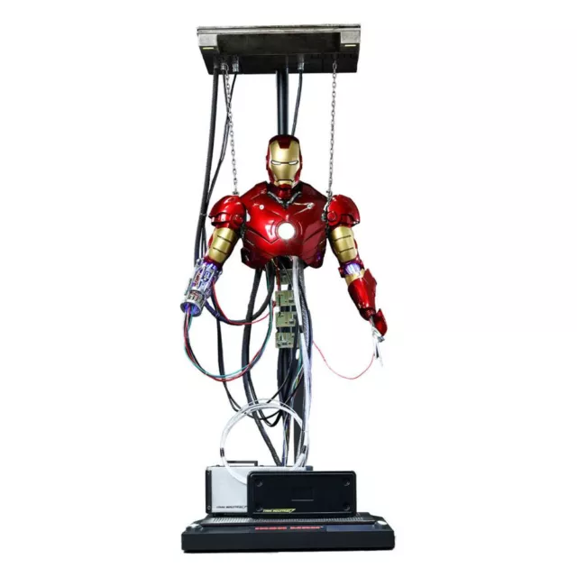 1:6 HOT TOYS Iron Man Figura MMS Iron Man Mark III (Construction Version)