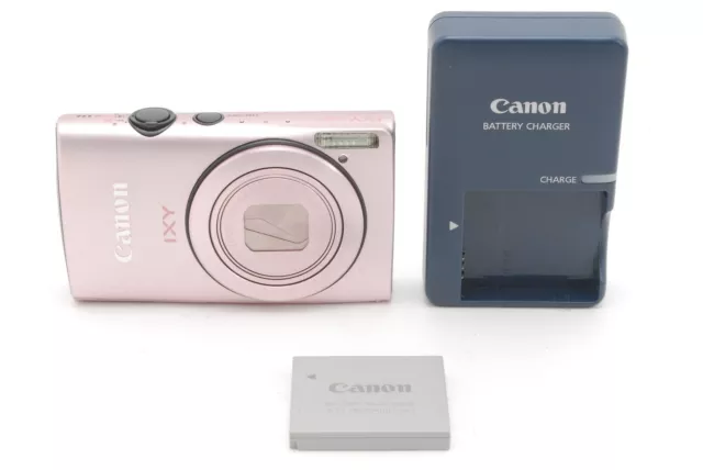 [Near MINT] Canon IXY 600F Pink 12.1 MP 8x Compact Digital Camera From JAPAN