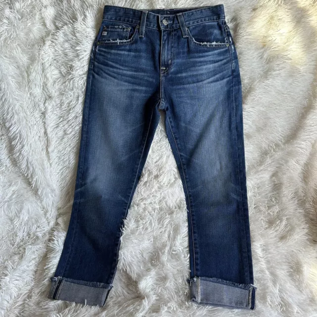 AG Adriano Goldshmied The Ex - Boyfriend Slouchy Slim Leg  Jeans  24R