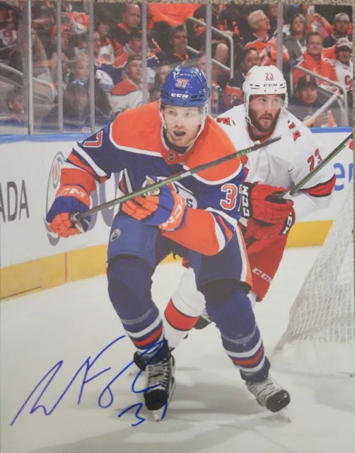 Edmonton Oilers Warren Foegele Signed 8x10 NHL Photo COA