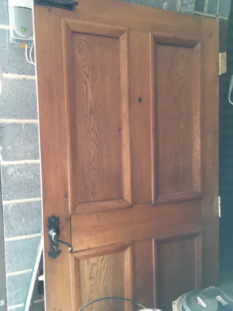 Two stunning reclaimed solid oak external doors, Third Also Read Description