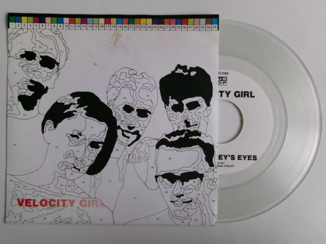 Velocity Girl Audrey's Eyes Sub Pop Sp 112/288 Indie Rock Clear Vinyl Germany