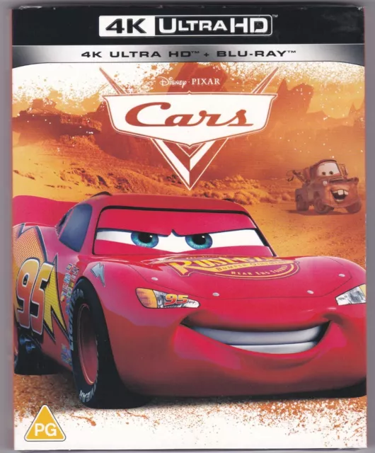 Cars (4K UHD + Blu-ray, 2 Disc set New & Sealed)