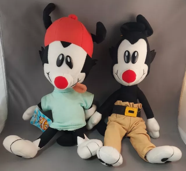 1994 Steven Spielberg Presents Warner Brothers Animaniacs Plush Doll Toy Lot 2