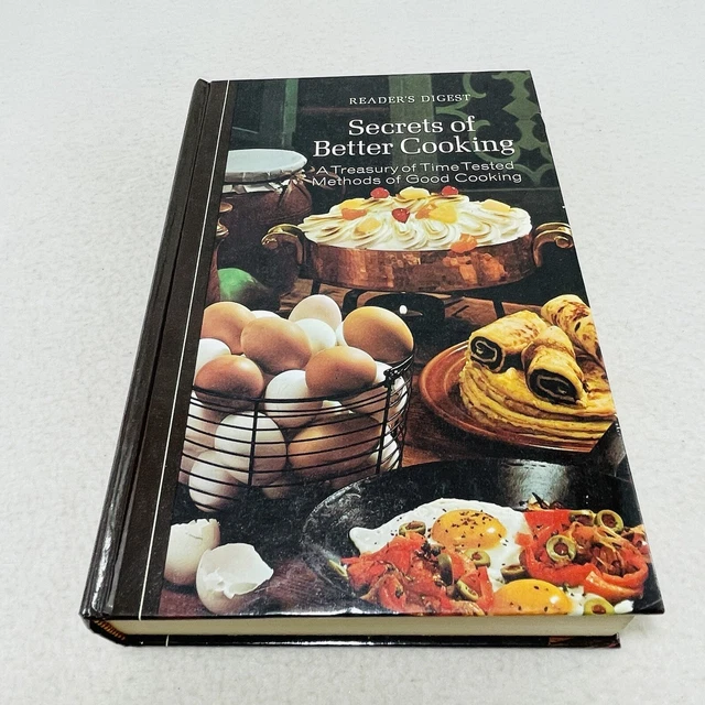 READER DIGEST SECRETS Better Cooking Recipe Cookbook Vintage Chef ...