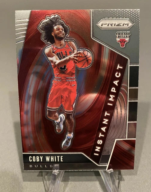 2019 PRIZM INSTANT Impact Bulls Star - COBY WHITE Rookie RC Card