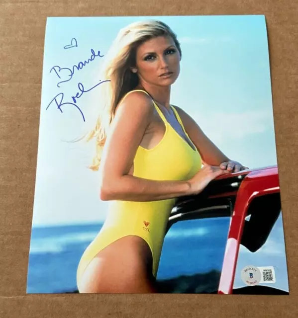 Brande Roderick Signed Baywatch Hawaii 8X10 Photo Beckett Witnessed